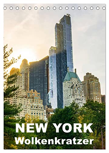 New York Wolkenkratzer (Tischkalender 2025 DIN A5 hoch), CALVENDO Monatskalender von CALVENDO