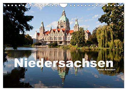 Niedersachsen (Wandkalender 2025 DIN A4 quer), CALVENDO Monatskalender von CALVENDO