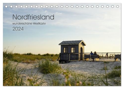 Nordfriesland - wunderschöne Westküste (Tischkalender 2025 DIN A5 quer), CALVENDO Monatskalender von CALVENDO
