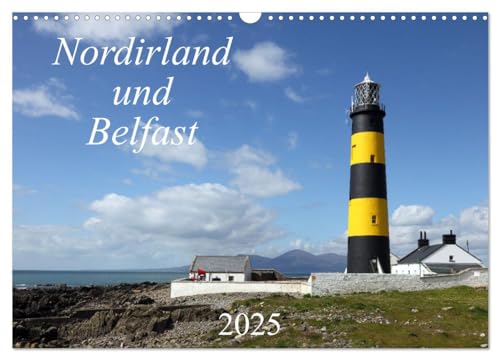 Nordirland und Belfast (Wandkalender 2025 DIN A3 quer), CALVENDO Monatskalender von CALVENDO