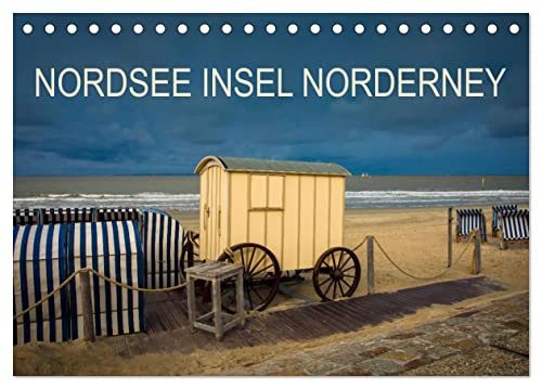 Nordsee Insel Norderney (Tischkalender 2025 DIN A5 quer), CALVENDO Monatskalender von CALVENDO