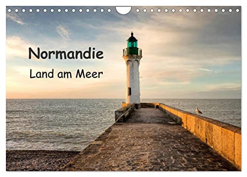 Normandie - Land am Meer (Wandkalender 2025 DIN A4 quer), CALVENDO Monatskalender von CALVENDO