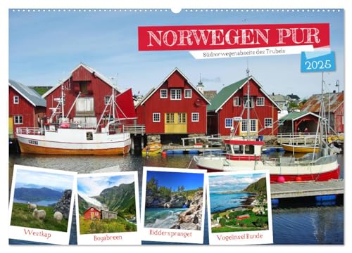 Norwegen PUR (Wandkalender 2025 DIN A2 quer), CALVENDO Monatskalender von CALVENDO