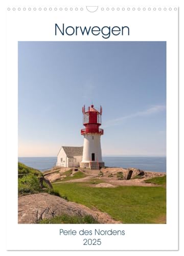 Norwegen - Perle des Nordens (Wandkalender 2025 DIN A3 hoch), CALVENDO Monatskalender von CALVENDO