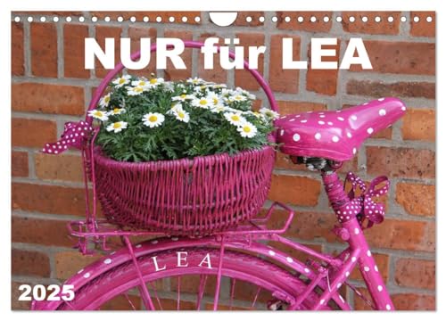 Nur für LEA (Wandkalender 2025 DIN A4 quer), CALVENDO Monatskalender von CALVENDO