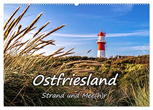 OSTFRIESLAND Strand und Mee (Wandkalender 2025 DIN A2 quer), CALVENDO Monatskalender von CALVENDO