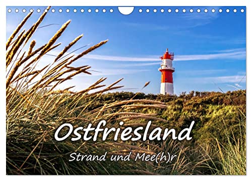 OSTFRIESLAND Strand und Mee (Wandkalender 2025 DIN A4 quer), CALVENDO Monatskalender von CALVENDO
