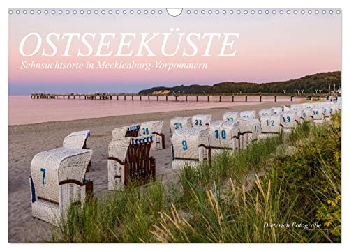 OSTSEEKÜSTE Sehnsuchtsorte in Mecklenburg-Vorpommern (Wandkalender 2025 DIN A3 quer), CALVENDO Monatskalender von CALVENDO