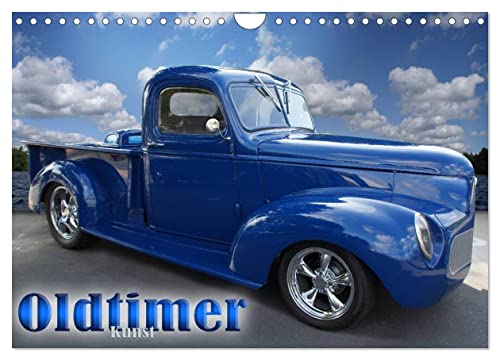 Oldtimer-Kunst (Wandkalender 2026 DIN A4 quer), CALVENDO Monatskalender: Oldtimer durch Fotokunst perfekt in Szene gesetzt (CALVENDO Mobilitaet) von Calvendo