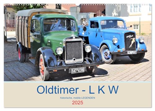 Oldtimer - L K W (Wandkalender 2025 DIN A2 quer), CALVENDO Monatskalender von CALVENDO