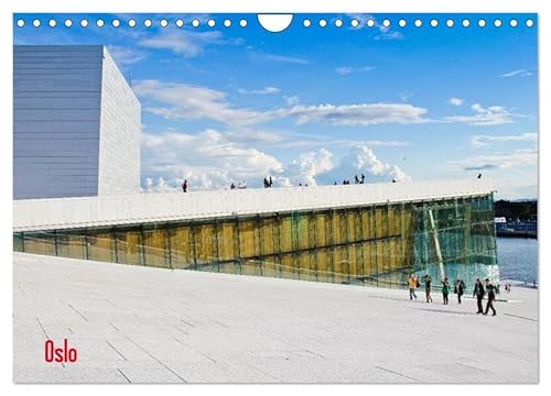 Oslo (Wandkalender 2026 DIN A4 quer), CALVENDO Monatskalender: Norwegens Hauptstadt (CALVENDO Orte) von Calvendo