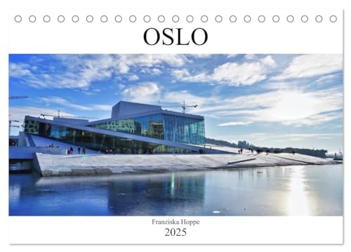 Oslo - Norwegen (Tischkalender 2025 DIN A5 quer), CALVENDO Monatskalender von CALVENDO