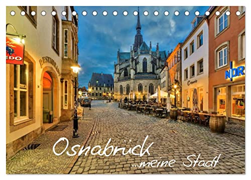 Osnabrück ...meine Stadt (Tischkalender 2025 DIN A5 quer), CALVENDO Monatskalender von CALVENDO