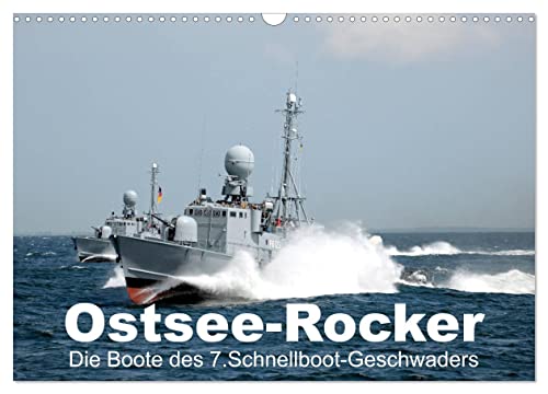 Ostsee-Rocker (Wandkalender 2025 DIN A3 quer), CALVENDO Monatskalender