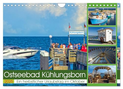 Ostseebad Kühlungsborn – Ein herbstlicher Urlaubstag im Oktober (Wandkalender 2025 DIN A4 quer), CALVENDO Monatskalender von CALVENDO