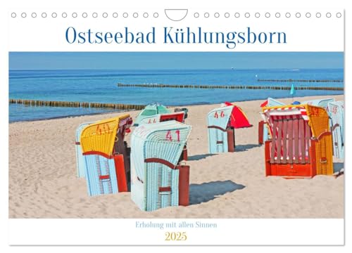 Ostseebad Kühlungsborn. Erholung mit allen Sinnen (Wandkalender 2025 DIN A4 quer), CALVENDO Monatskalender von CALVENDO