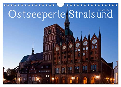 Ostseeperle Stralsund (Wandkalender 2025 DIN A4 quer), CALVENDO Monatskalender von CALVENDO