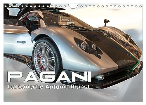 Pagani italienische Automobilkunst (Wandkalender 2025 DIN A4 quer), CALVENDO Monatskalender von CALVENDO