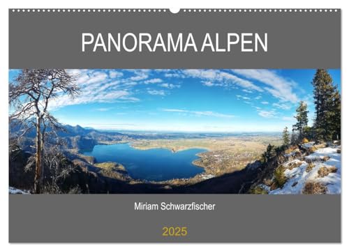 Panorama Alpen (Wandkalender 2025 DIN A2 quer), CALVENDO Monatskalender von CALVENDO