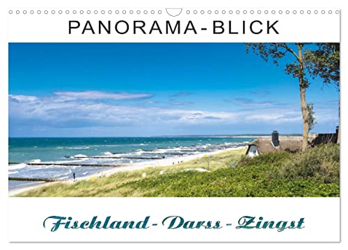 Panorama-Blick Fischland-Darss-Zingst (Wandkalender 2025 DIN A3 quer), CALVENDO Monatskalender von CALVENDO