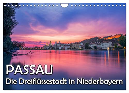 Passau - Die Dreiflüssestadt (Wandkalender 2026 DIN A4 quer), CALVENDO Monatskalender von CALVENDO