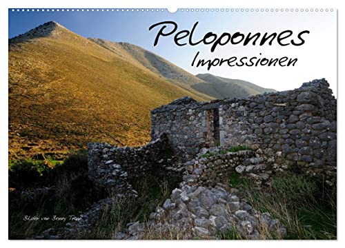 Peloponnes Impressionen / 2025 (Wandkalender 2025 DIN A2 quer), CALVENDO Monatskalender von CALVENDO