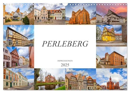 Perleberg Impressionen (Wandkalender 2025 DIN A3 quer), CALVENDO Monatskalender von CALVENDO