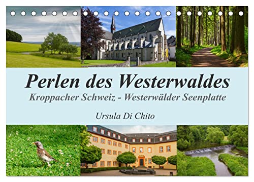 Perlen des Westerwaldes (Tischkalender 2025 DIN A5 quer), CALVENDO Monatskalender von CALVENDO