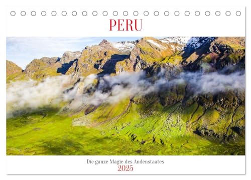 Peru - Magie der Anden (Tischkalender 2025 DIN A5 quer), CALVENDO Monatskalender von CALVENDO