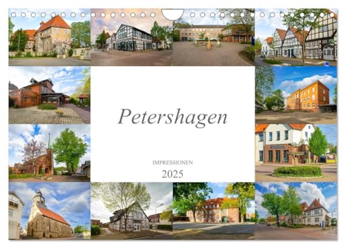 Petershagen Impressionen (Wandkalender 2025 DIN A4 quer), CALVENDO Monatskalender von CALVENDO