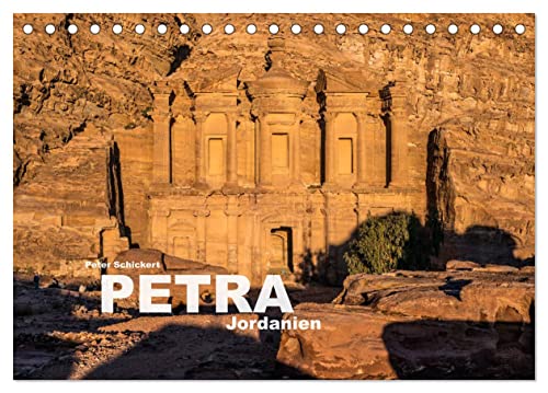 Petra - Jordanien (Tischkalender 2025 DIN A5 quer), CALVENDO Monatskalender von CALVENDO