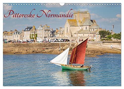 Pittoreske Normandie (Wandkalender 2025 DIN A3 quer), CALVENDO Monatskalender von CALVENDO