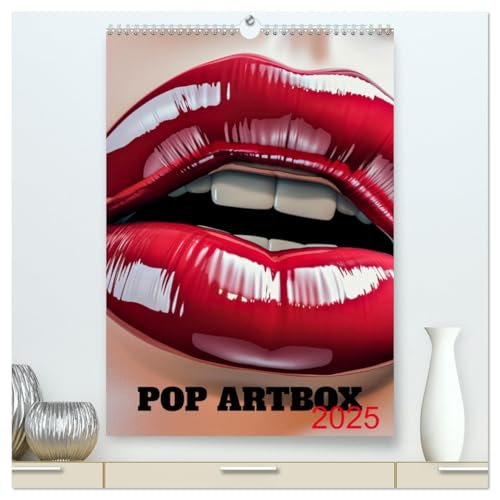 Pop Artbox (hochwertiger Premium Wandkalender 2025 DIN A2 hoch), Kunstdruck in Hochglanz von CALVENDO