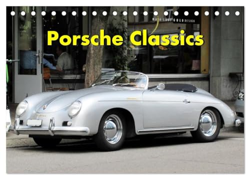 Porsche Classics (Tischkalender 2025 DIN A5 quer), CALVENDO Monatskalender: Porsche war immer ein Symbol für Schönheit, Geschwindigkeit, Kraft und ... in Oldtimer Kreisen ist Porsc (CALVENDO Orte) von CALVENDO