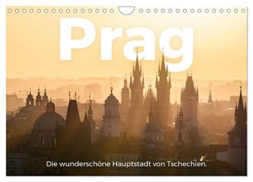 Prag - Die wunderschöne Hauptstadt von Tschechien. (Wandkalender 2025 DIN A4 quer), CALVENDO Monatskalender von CALVENDO