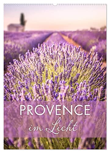 Provence im Licht (Wandkalender 2025 DIN A2 hoch), CALVENDO Monatskalender von CALVENDO