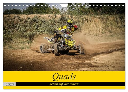 Quad`s action auf vier rädern (Wandkalender 2025 DIN A4 quer), CALVENDO Monatskalender von CALVENDO