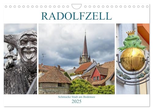 Radolfzell - schmucke Stadt am Bodensee (Wandkalender 2025 DIN A4 quer), CALVENDO Monatskalender von CALVENDO