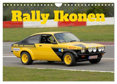 Rally Ikonen (Wandkalender 2025 DIN A4 quer), CALVENDO Monatskalender von CALVENDO