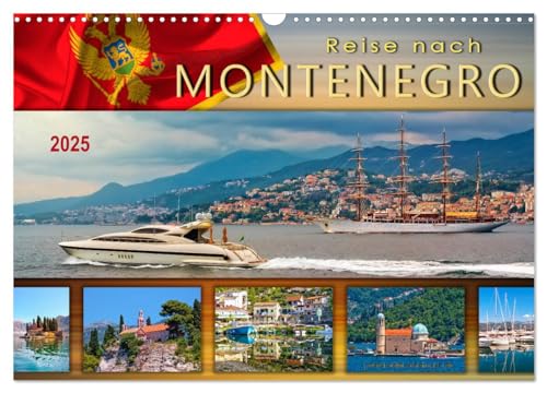 Reise nach Montenegro (Wandkalender 2025 DIN A3 quer), CALVENDO Monatskalender von CALVENDO