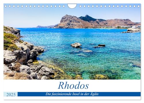 Rhodos - Die faszinierende Insel in der Ägäis (Wandkalender 2025 DIN A4 quer), CALVENDO Monatskalender von CALVENDO