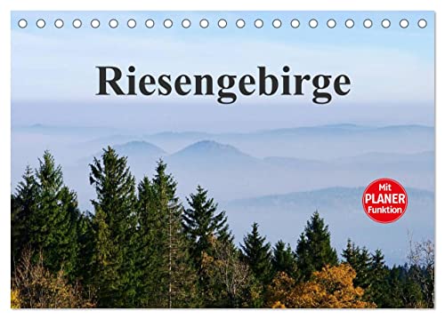 Riesengebirge (Tischkalender 2026 DIN A5 quer), CALVENDO Monatskalender von CALVENDO