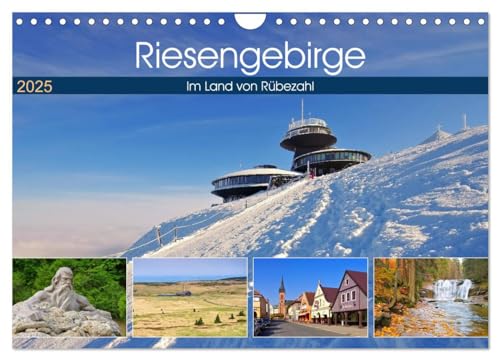 Riesengebirge - Im Land von Rübezahl (Wandkalender 2025 DIN A4 quer), CALVENDO Monatskalender von CALVENDO
