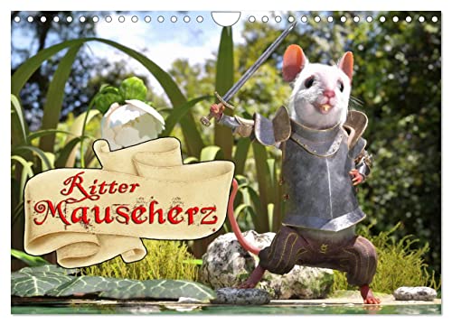 Ritter Mauseherz (Wandkalender 2025 DIN A4 quer), CALVENDO Monatskalender von CALVENDO