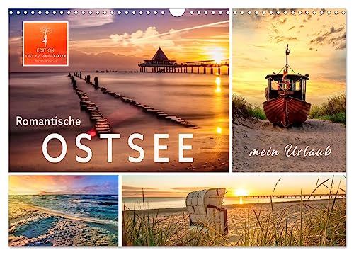 Romantische Ostsee - mein Urlaub (Wandkalender 2025 DIN A3 quer), CALVENDO Monatskalender von CALVENDO