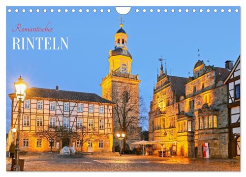 Romantisches RINTELN (Wandkalender 2025 DIN A4 quer), CALVENDO Monatskalender von CALVENDO