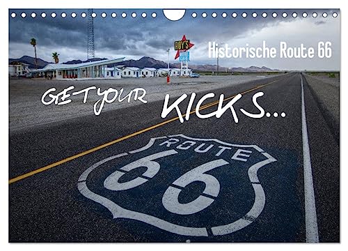 Route 66 (Wandkalender 2025 DIN A4 quer), CALVENDO Monatskalender von CALVENDO