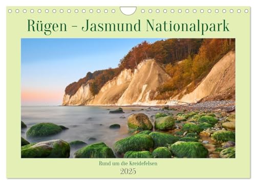 Rügen - Jasmund Nationalpark (Wandkalender 2025 DIN A4 quer), CALVENDO Monatskalender: Rügens Jasmund Nationalpark (CALVENDO Orte) von Calvendo