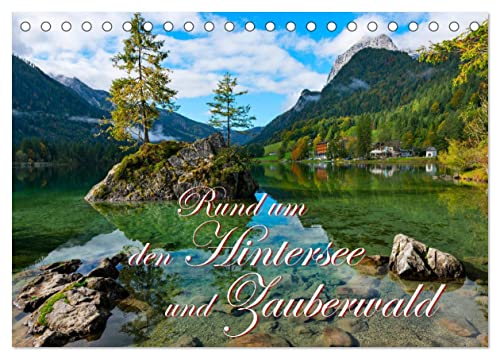 Rund um den Hintersee und Zauberwald (Tischkalender 2025 DIN A5 quer), CALVENDO Monatskalender von CALVENDO