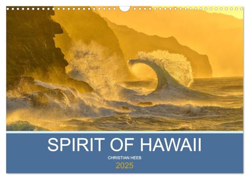SPIRIT OF HAWAII (Wandkalender 2025 DIN A3 quer), CALVENDO Monatskalender von CALVENDO